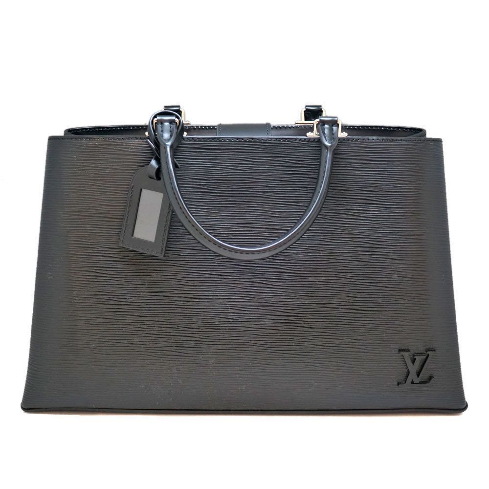Louis Vuitton Kleber MM Shoulder Bag Epi Leather Noir Black